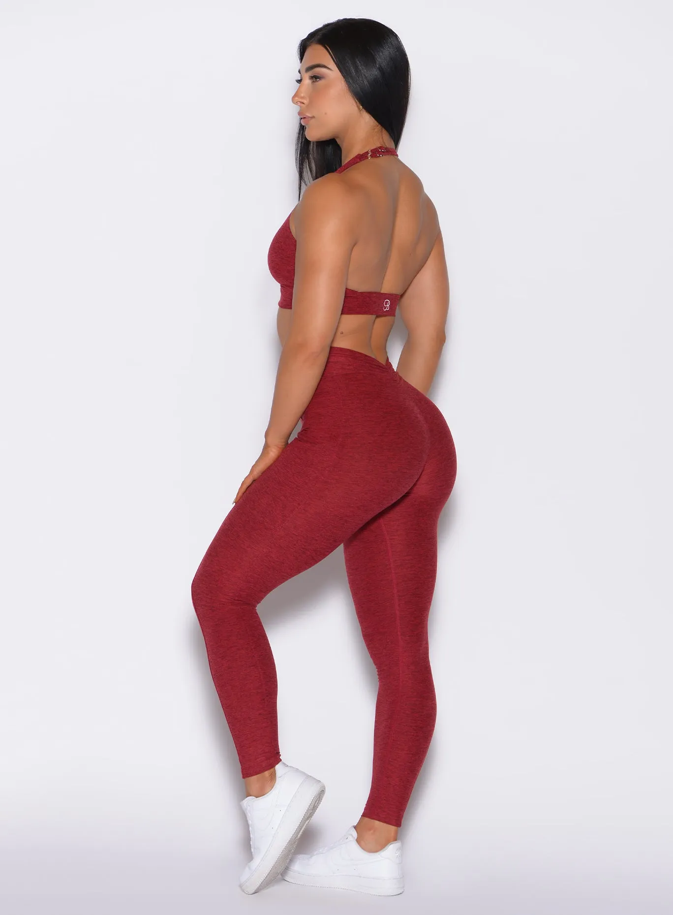 V Back Leggings Bombshell