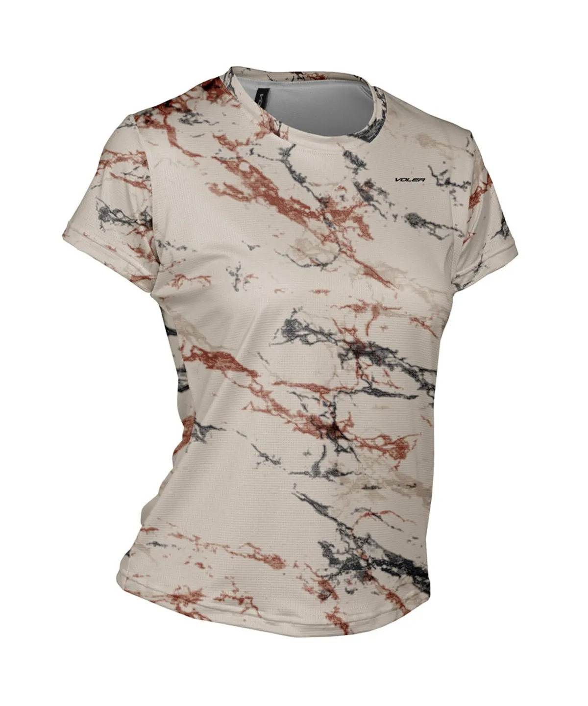 W. ENDURANCE AIR TEE - DEBRUHL MARBLE Voler