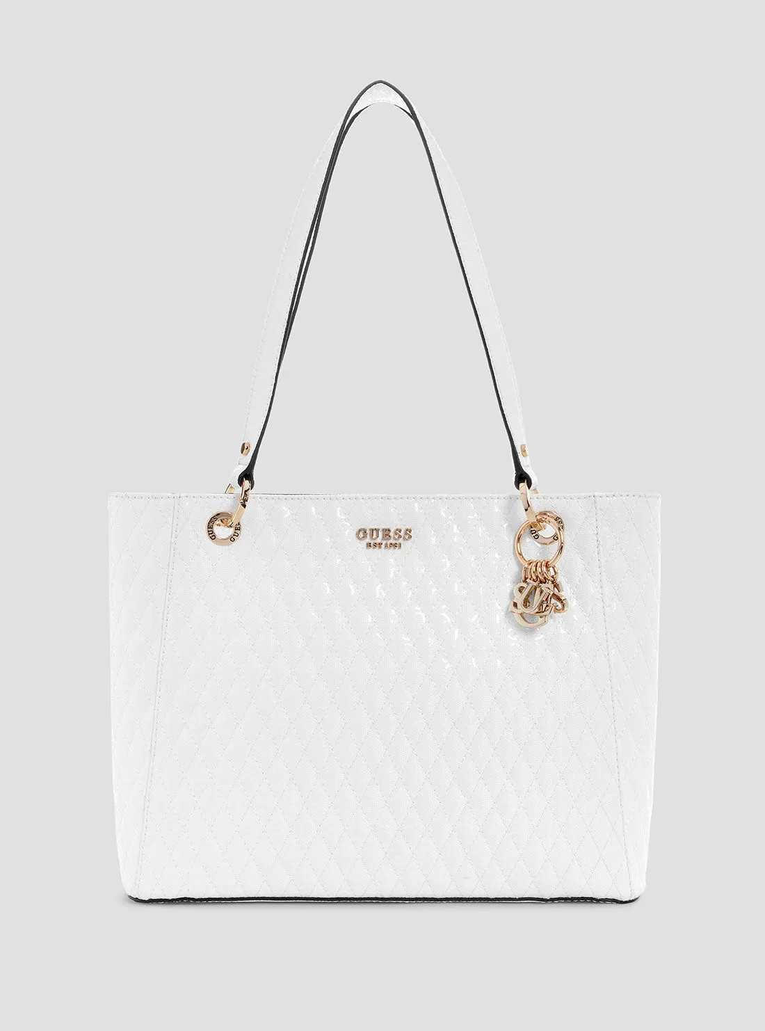White Betula Noel Tote Bag Guess