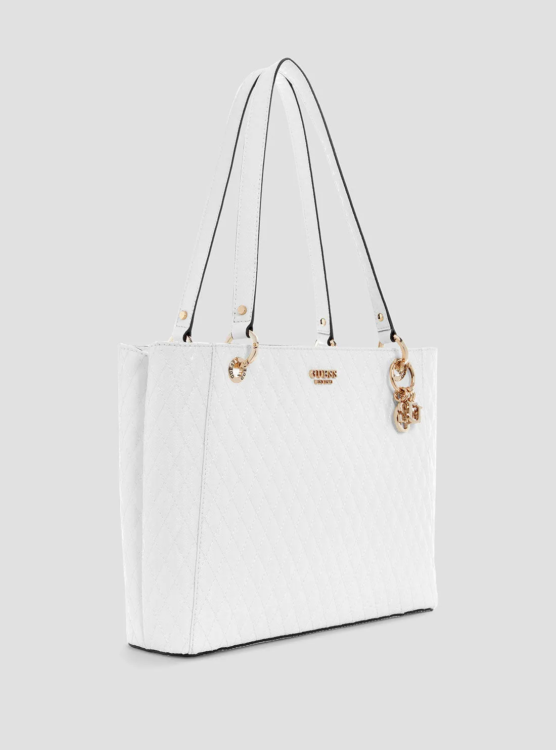 White Betula Noel Tote Bag Guess
