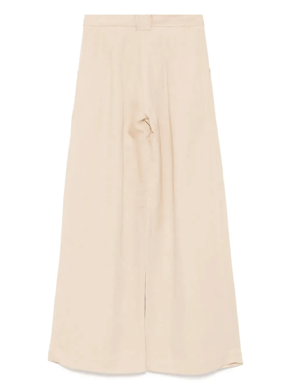 Wide Leg Pleat Pants in Dune