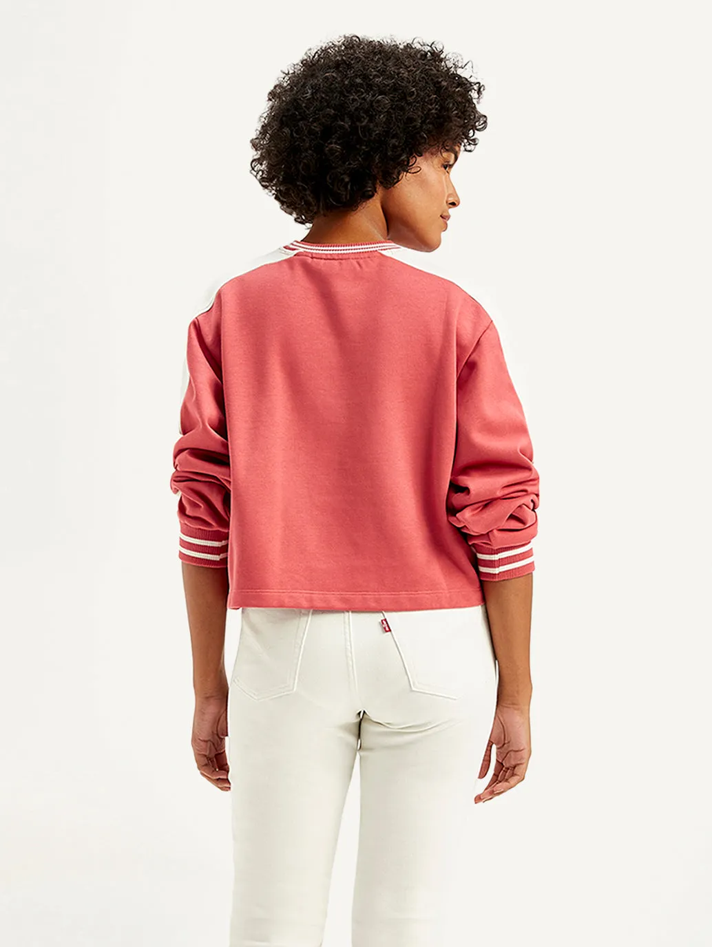 Women's Typographic Print Regular Fit Sweatshirt LEVI'S
