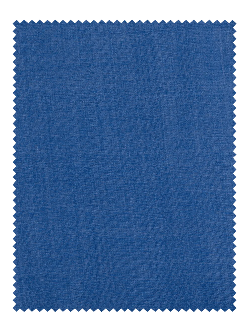 Wool Stretch Bengaline Single Pleated Suit Pants - French Blue