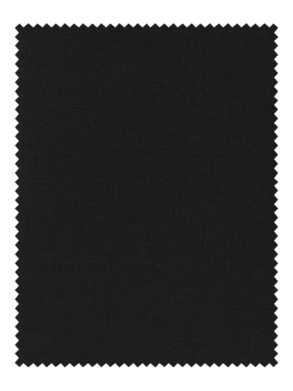 Wool Stretch Bengaline Suit Pants - Black