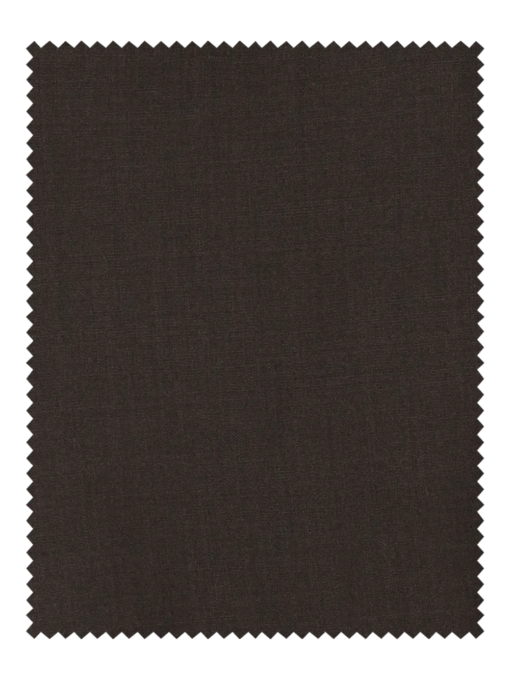 Wool Stretch Bengaline Suit Pants - Dark Brown