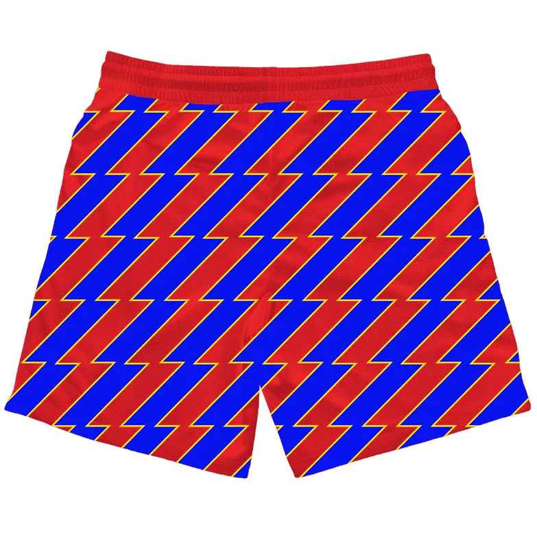 Zig-Zag - Shorts - Red/Blue Bigger Than Basketball